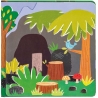 Cache - cache entre les arbres