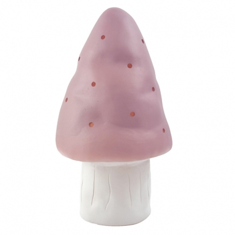 Petite lampe champignon lila