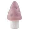 Petite lampe champignon lila