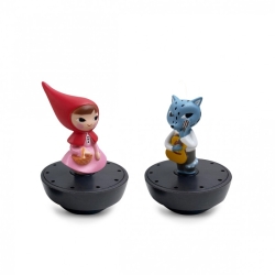 Boite à musique magnétique - Petit chaperon rouge