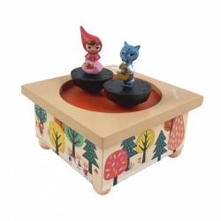 Boite à musique magnétique - Petit chaperon rouge