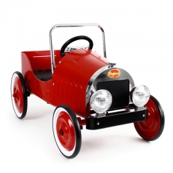 Voiture à pédales classique rouge