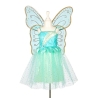 Déguisement - Robe et ailes Camille 8/10 ans