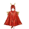Déguisement - Cape de dragon rouge 4/7 ans
