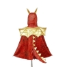 Déguisement - Cape de dragon rouge 4/7 ans