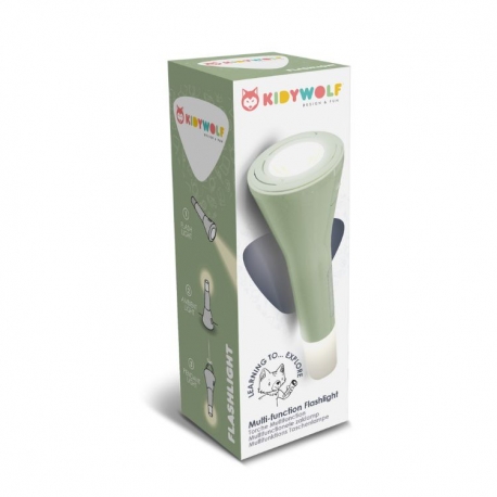 Flashlight - Lampe de poche 3 en 1 verte