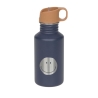 Gourde inox - Happy Smile bleu