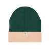 Little gang - Bonnet Smile vert et rose en laine 3-6 ans