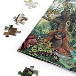 Puzzle 350 pièces - Dans la forêt tropicale