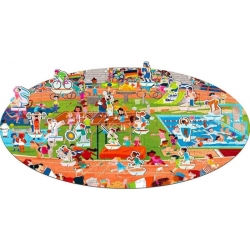 Puzzle Voyage, découvre, explore 200 pcs - Le monde des sports