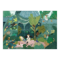 Puzzle 100 pièces - Au jardin des plantes
