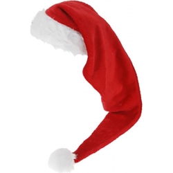 Bonnet de père Noël long