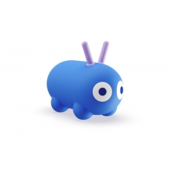 Skippi - Chenille sauteuse bleue