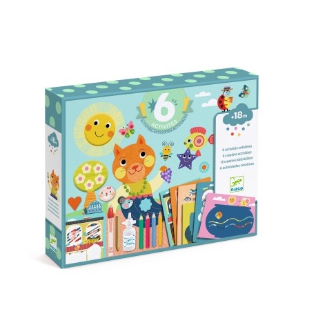 Coffret multi activités - Le chat et ses amis