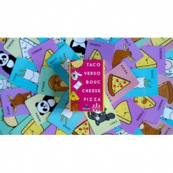 Taco verso bouc cheese pizza