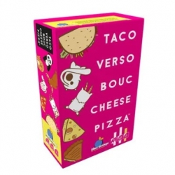 Taco verso bouc cheese pizza