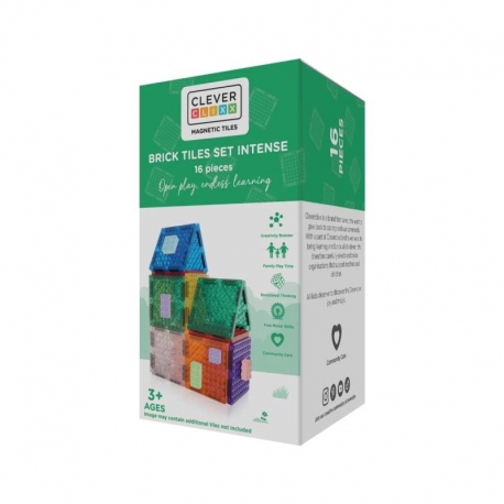 Clever Clixx 16 pièces - Brick tiles set