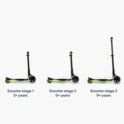 Smartrike - Trottinette Xtend 3en1 Jaune