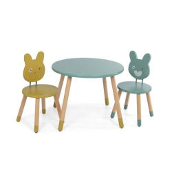 Trois petits lapins - Table