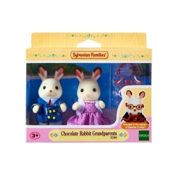 Grands-parents lapin chocolat